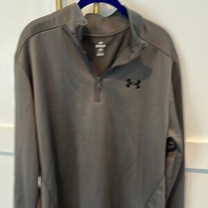 Under Armour Gray Performance Quarter-Zip Jacket